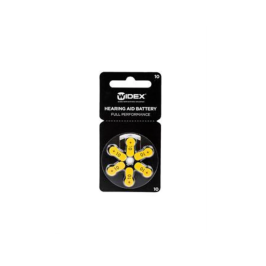 Widex batteri 6-pack Typ 10